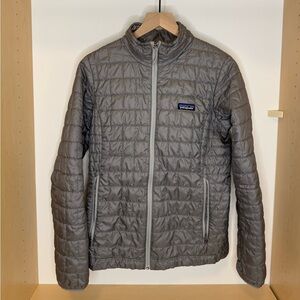 8/10 Condition Patagonia Nano Puff Jacket STY84217 Gray Womens Medium
